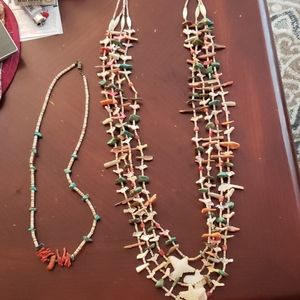 Vintage shell necklaces